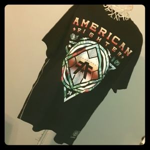 Men's multi colored American Fighter shirt